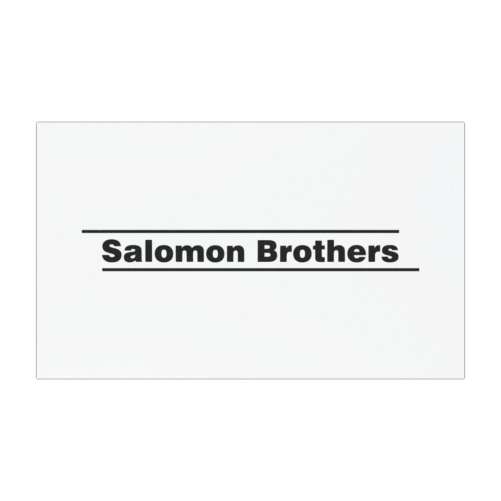 Salomon Brothers Car Magnet