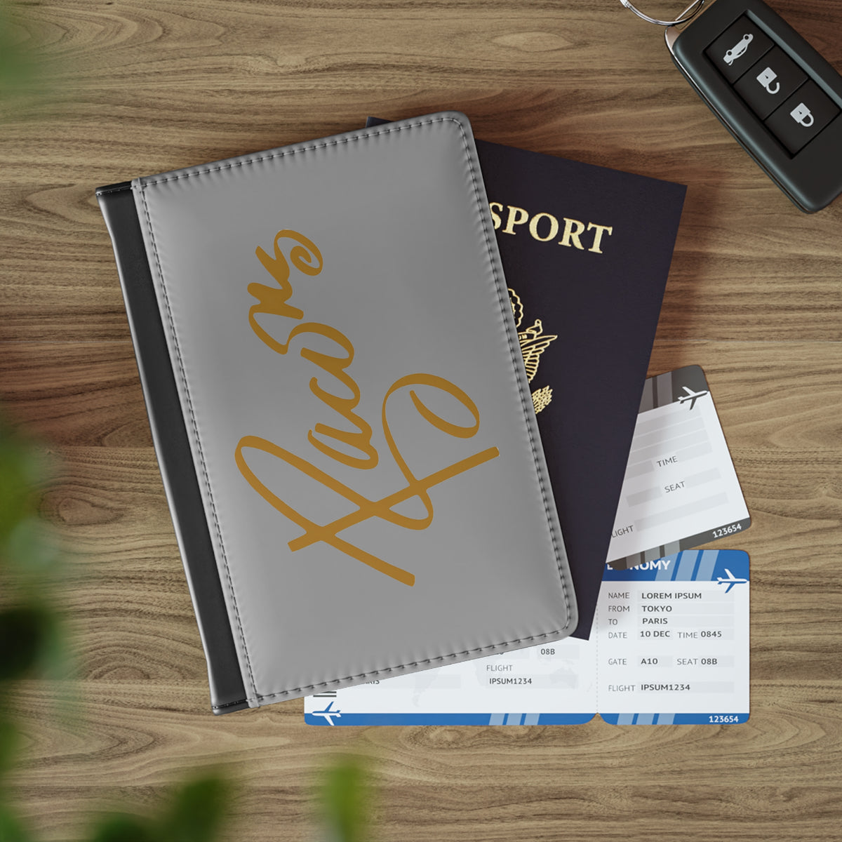 Bacon's Passport Cover
