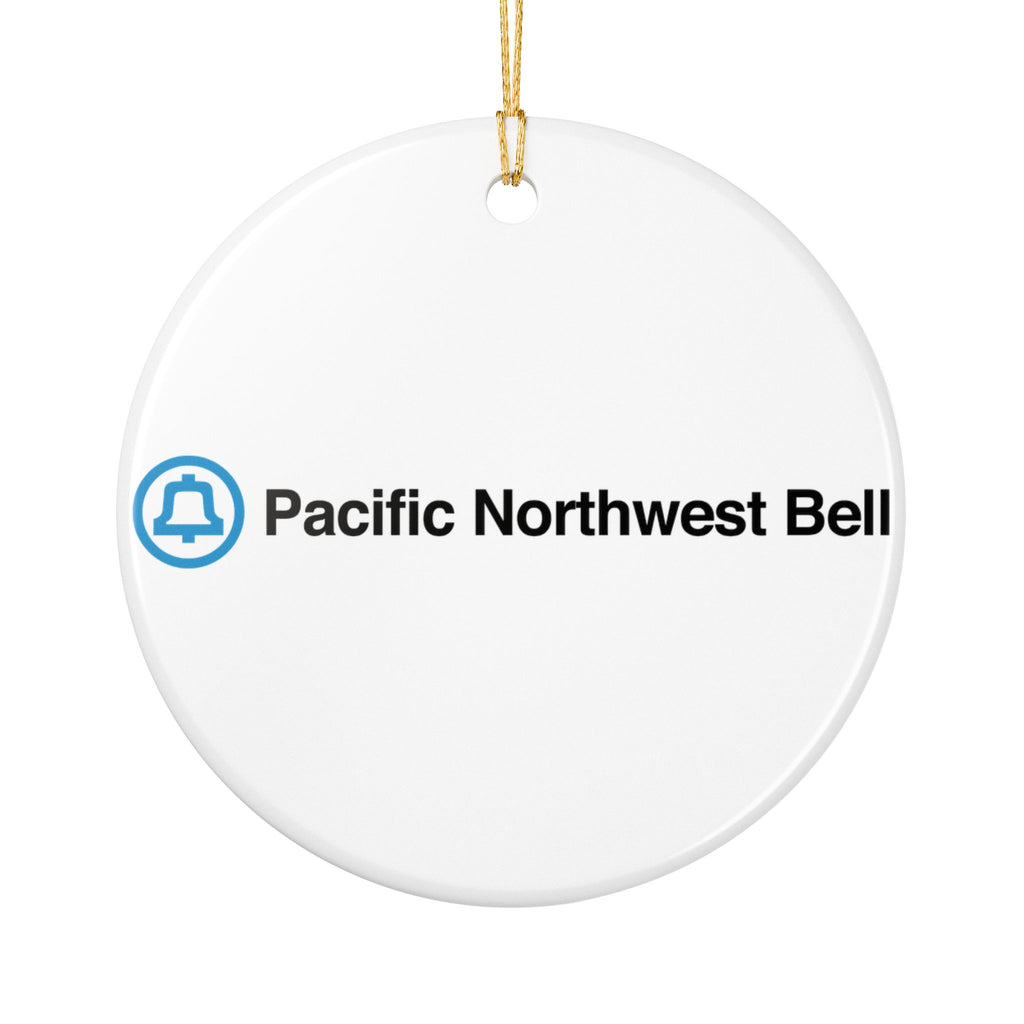 Pacific Northwest Bell Ceramic Ornament