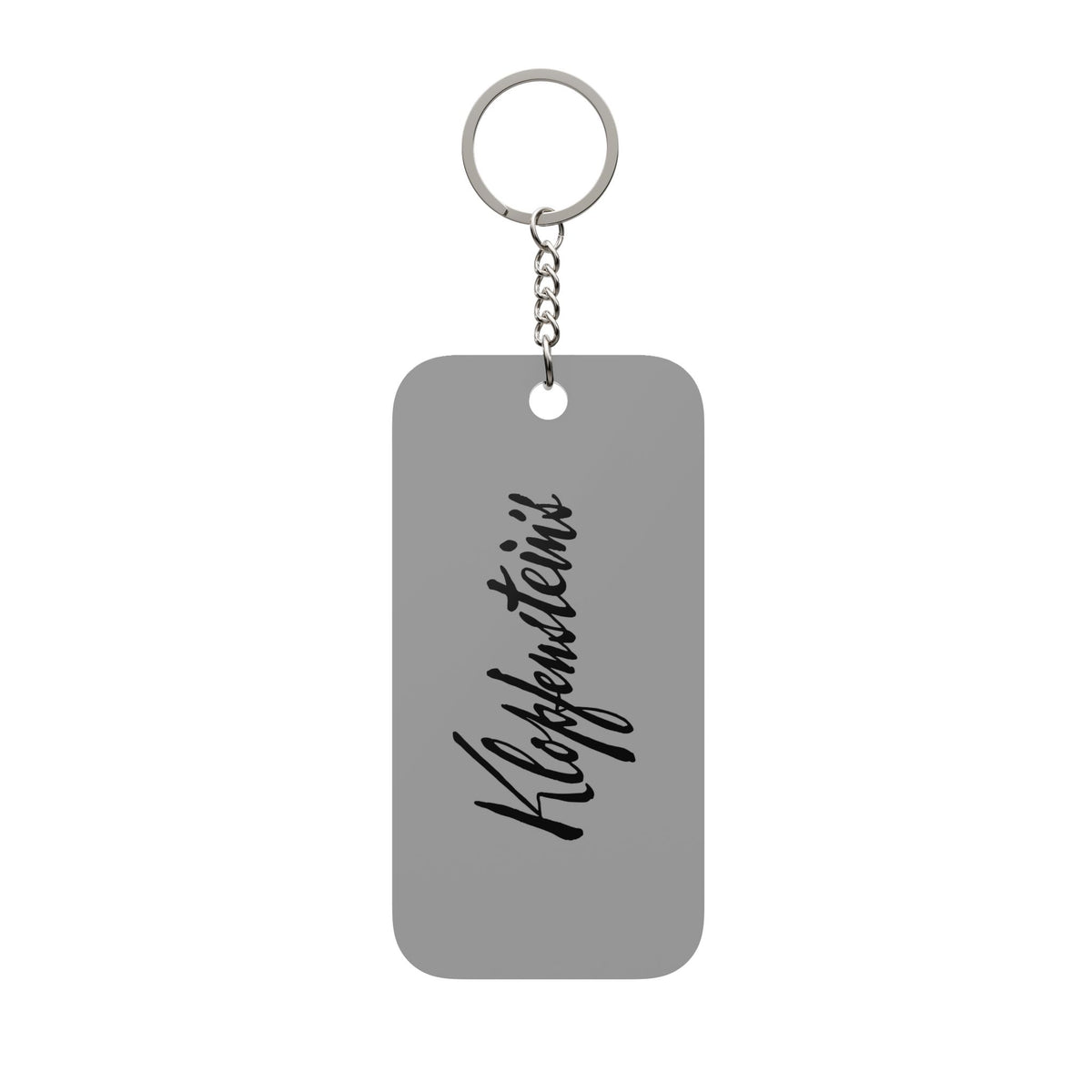 Klopfenstein's Double-Sided Keychain Charm