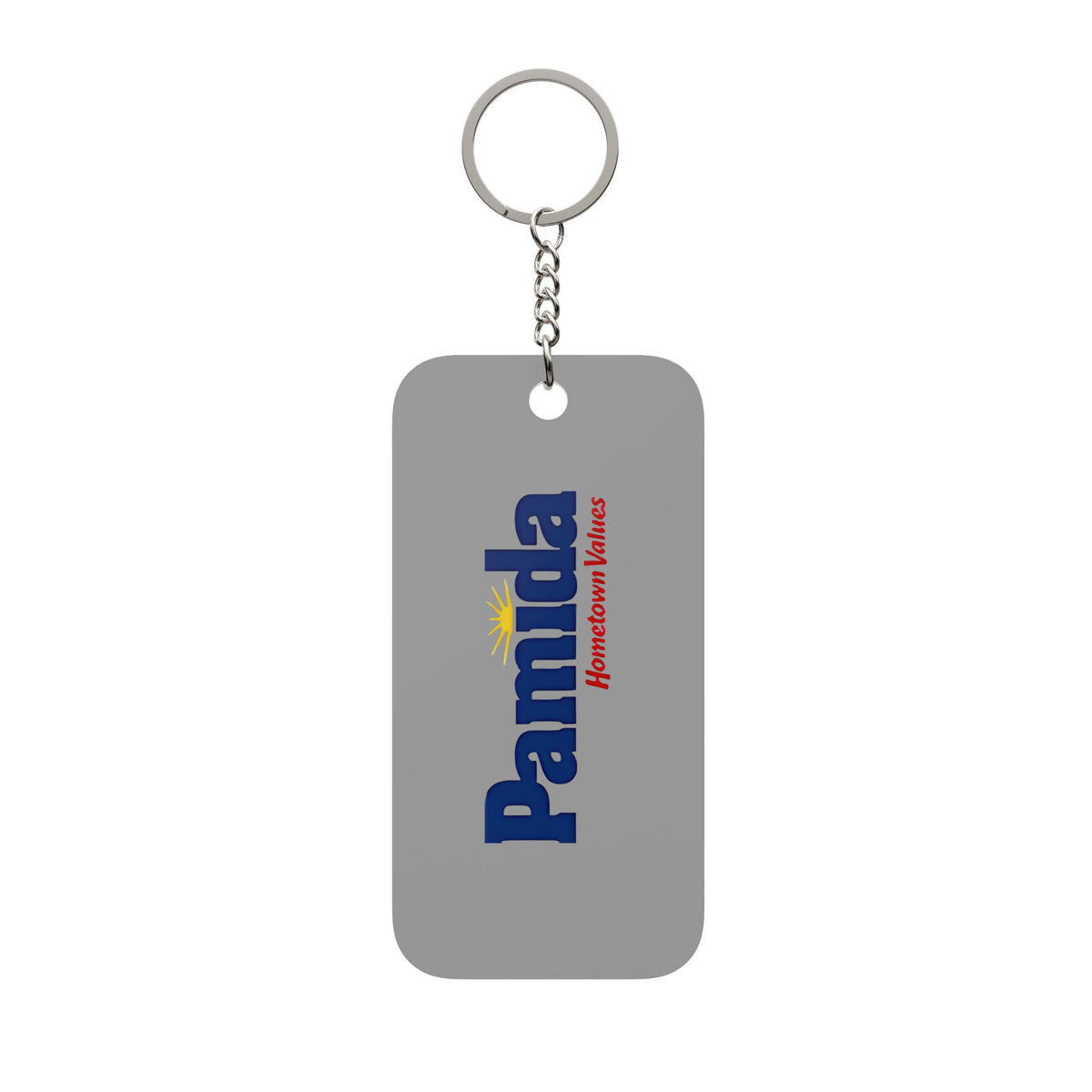 Pamida Double-Sided Keychain Charm