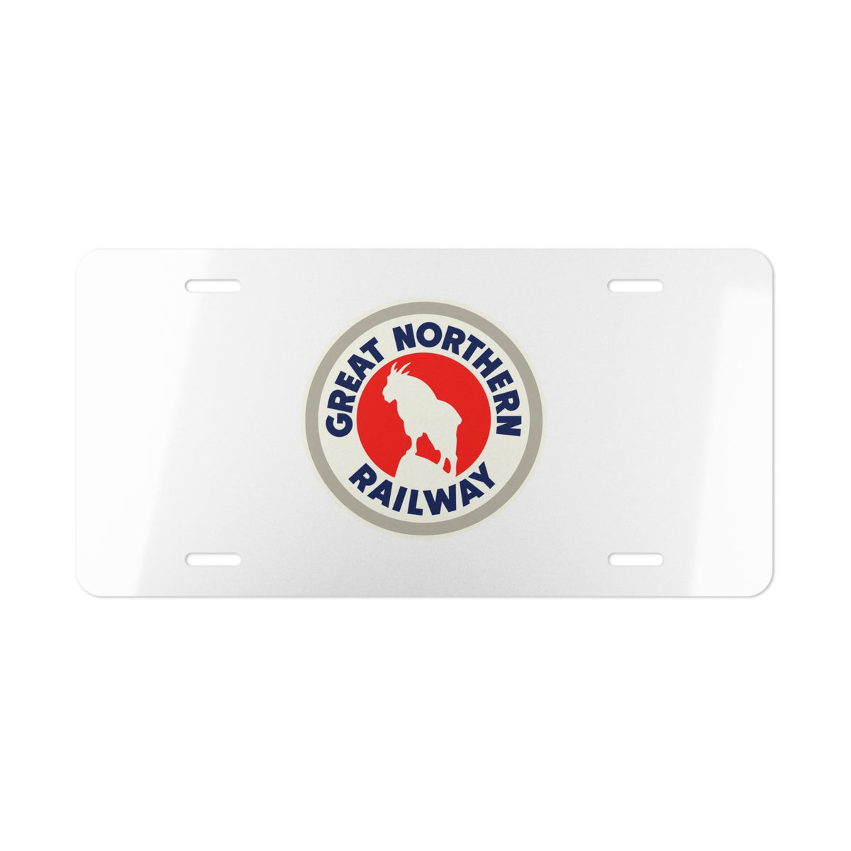 Great Northern Railway Vanity License Plate