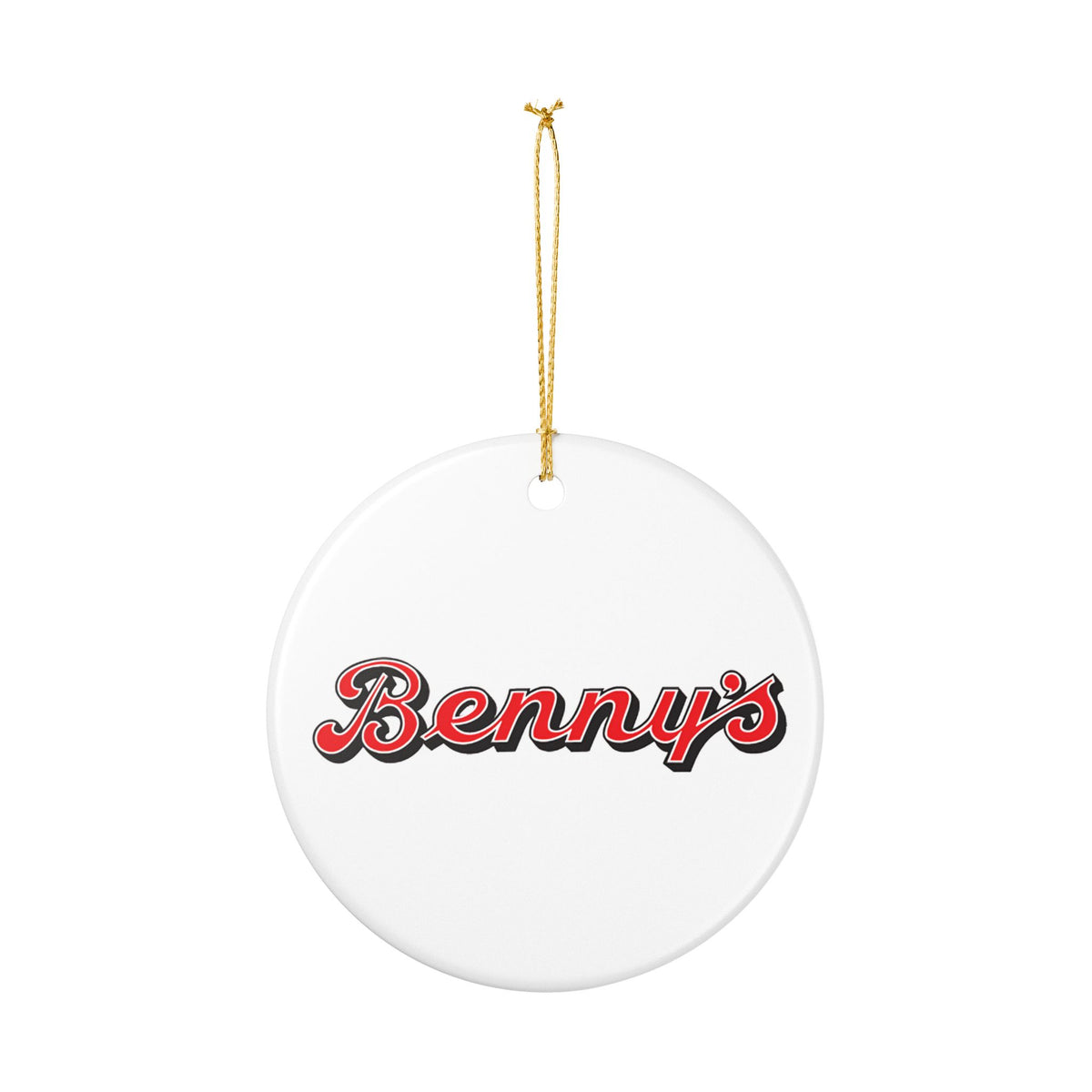 Benny's Ceramic Ornament