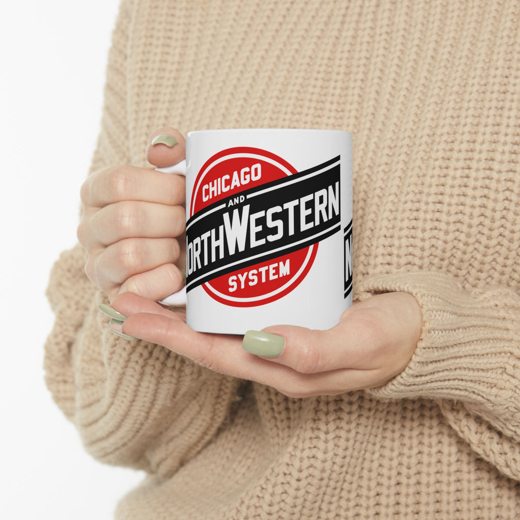 Chicago and North Western Railway Ceramic Coffee Mug