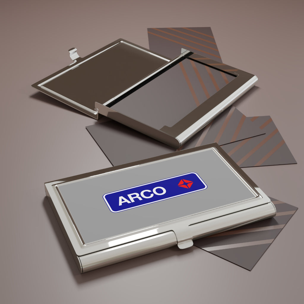 Atlantic Richfield Company (ARCO) Metal Business Card Holder