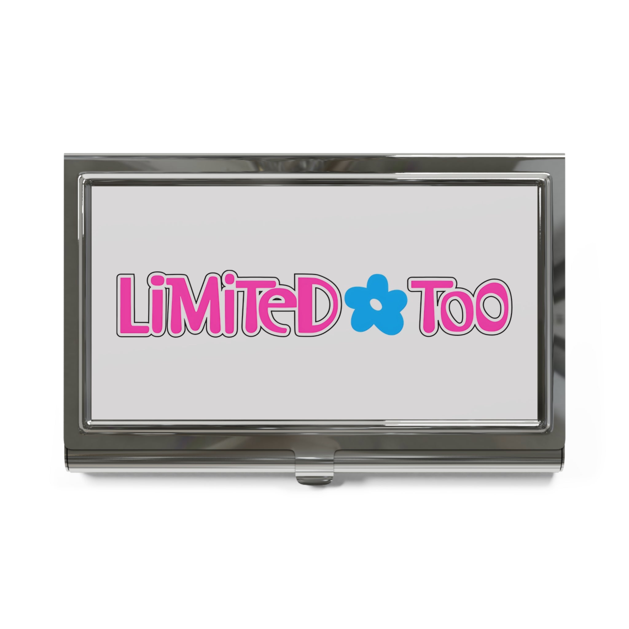 Limited Too Metal Business Card Holder