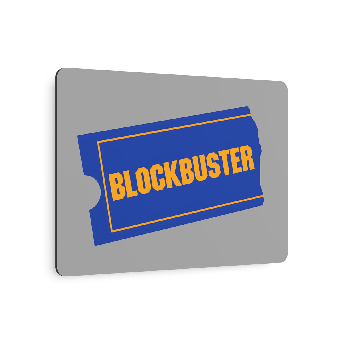 Blockbuster Video Metal Sign