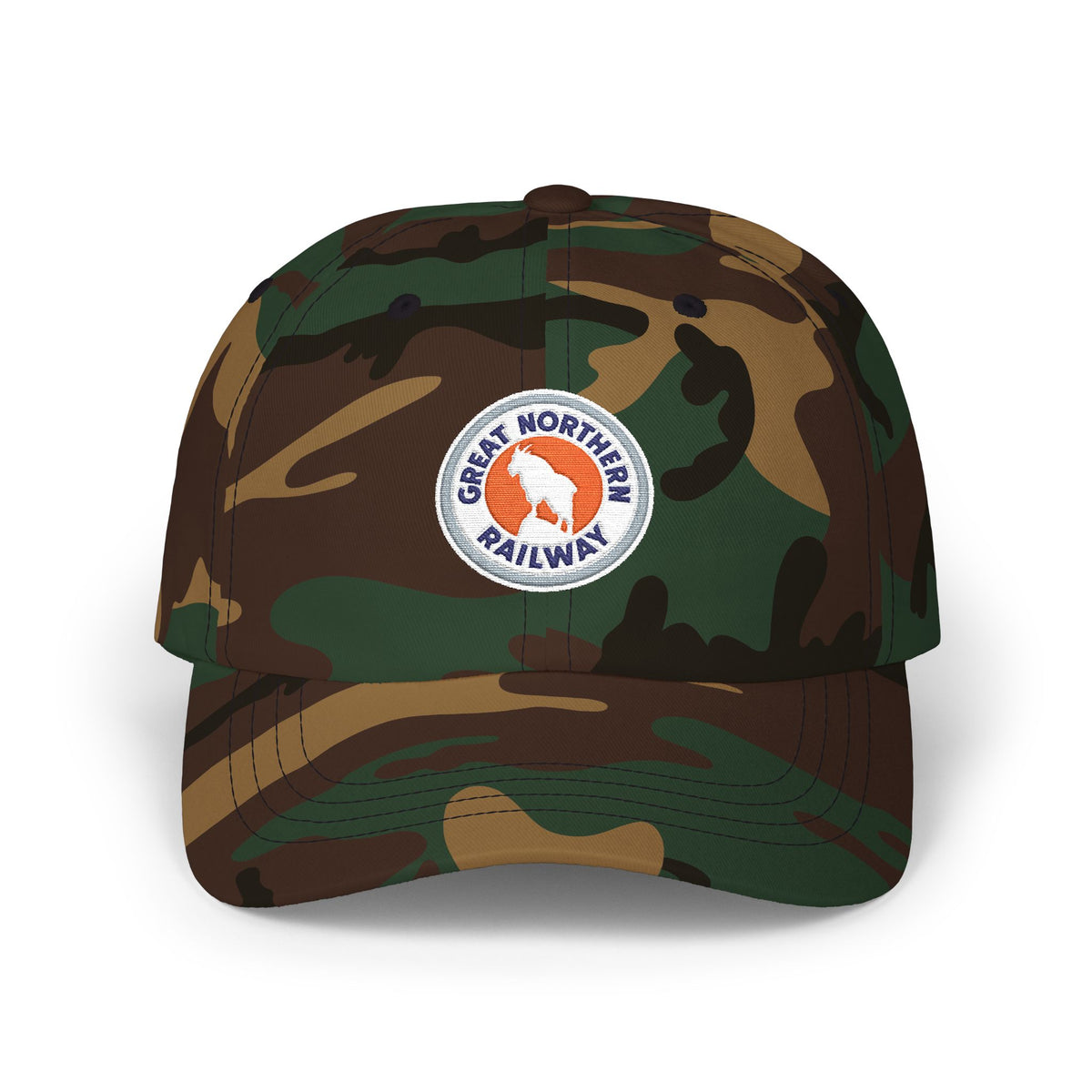 Great Northern Railway Embroidered Dad Cap Hat