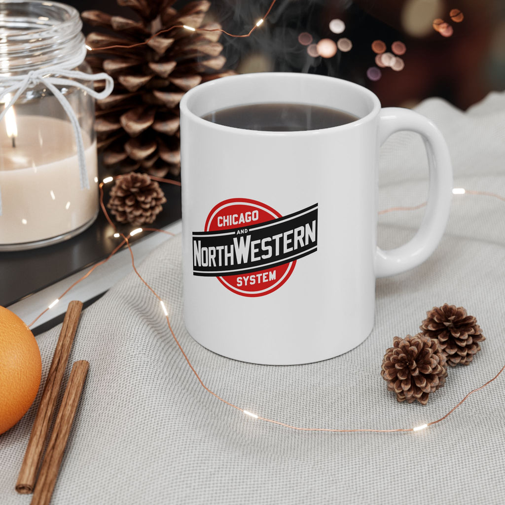 Chicago and North Western Railway Ceramic Coffee Mug