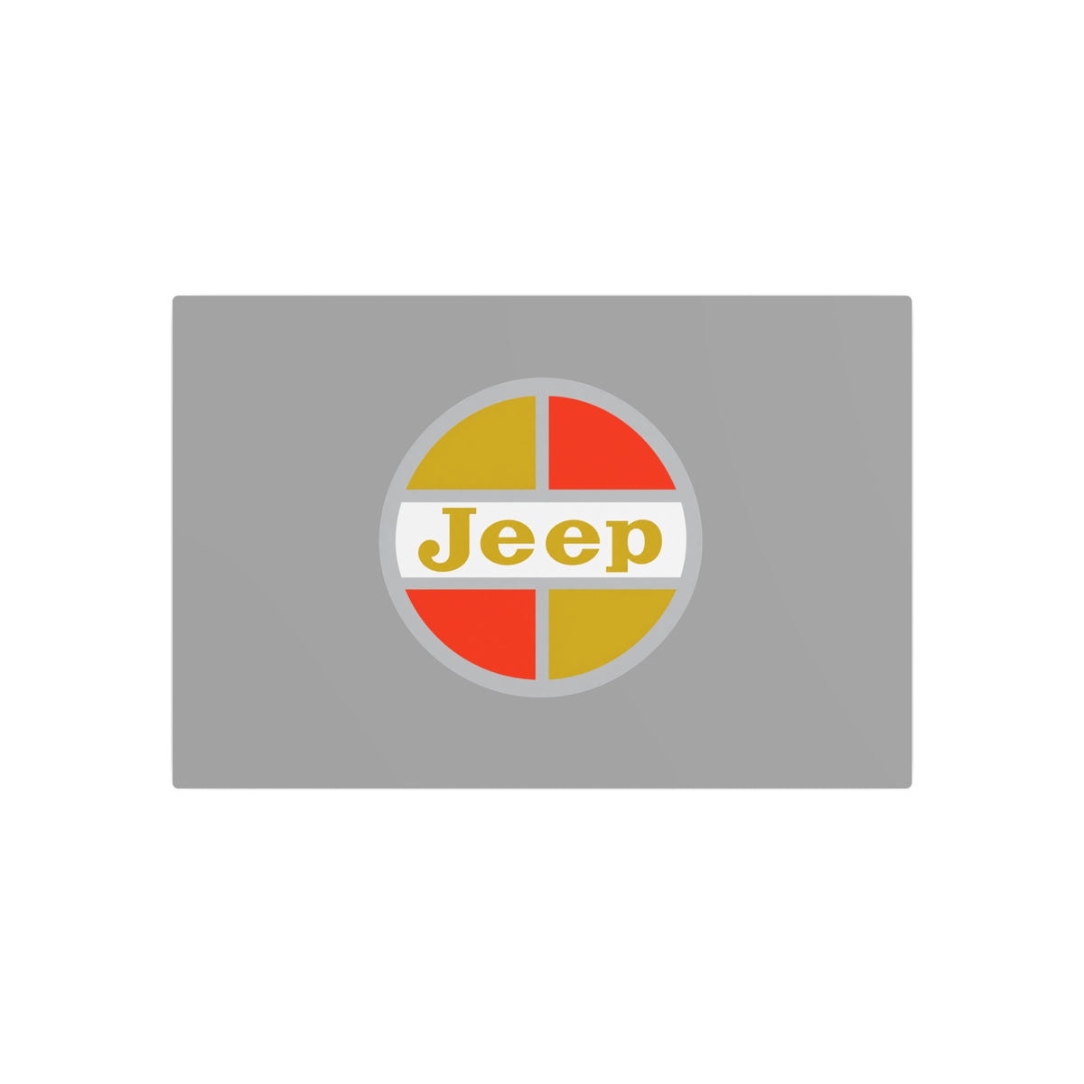 Kaiser Jeep Metal Sign