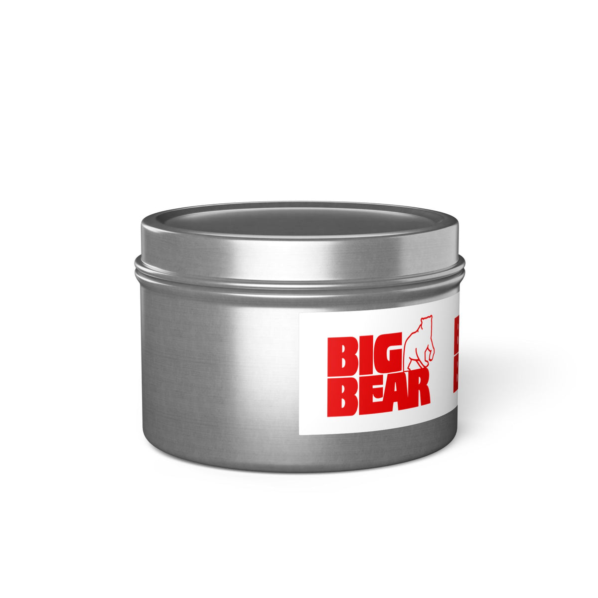 Big Bear Stores Tin Candle