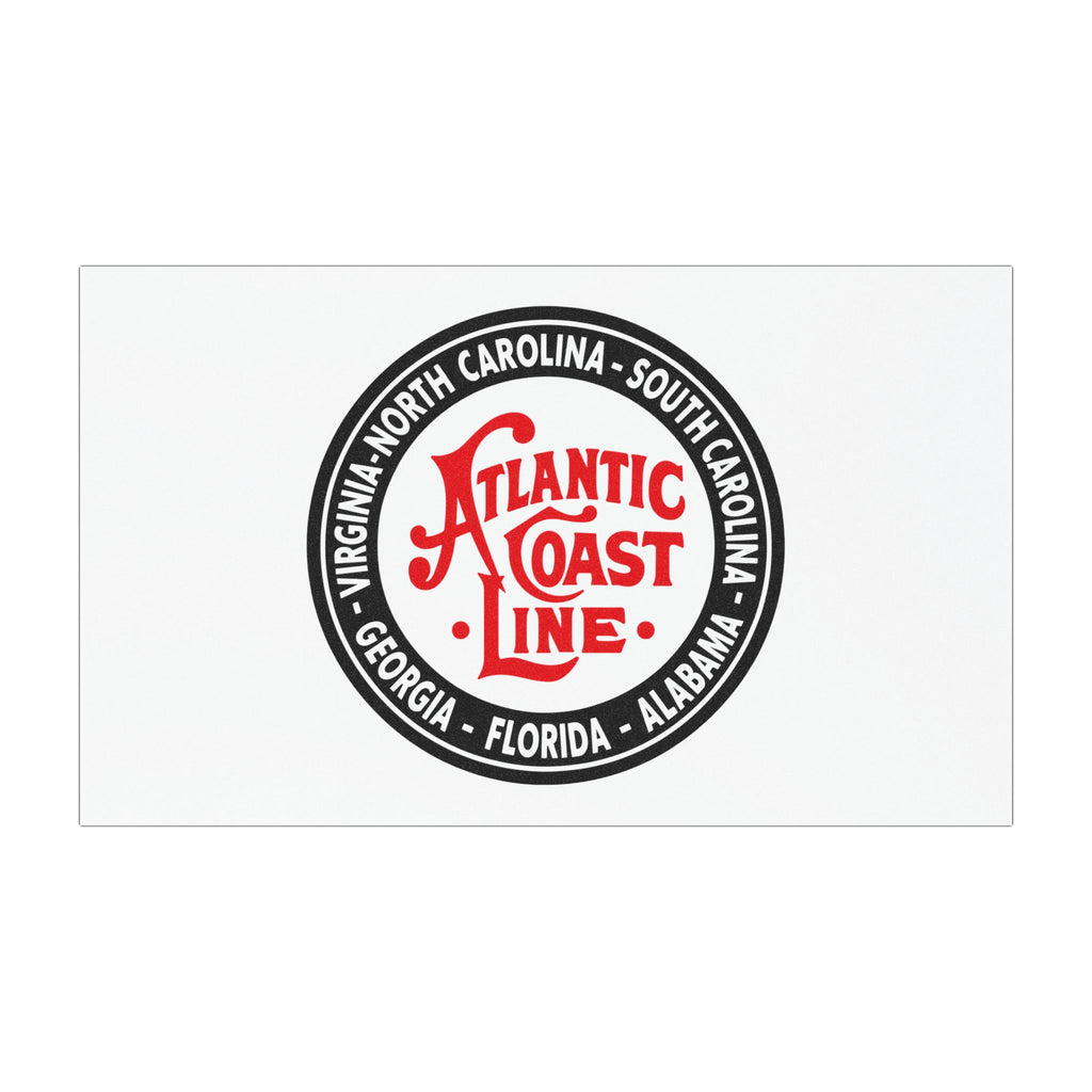 Atlantic Coast Line Railroad Car Magnet