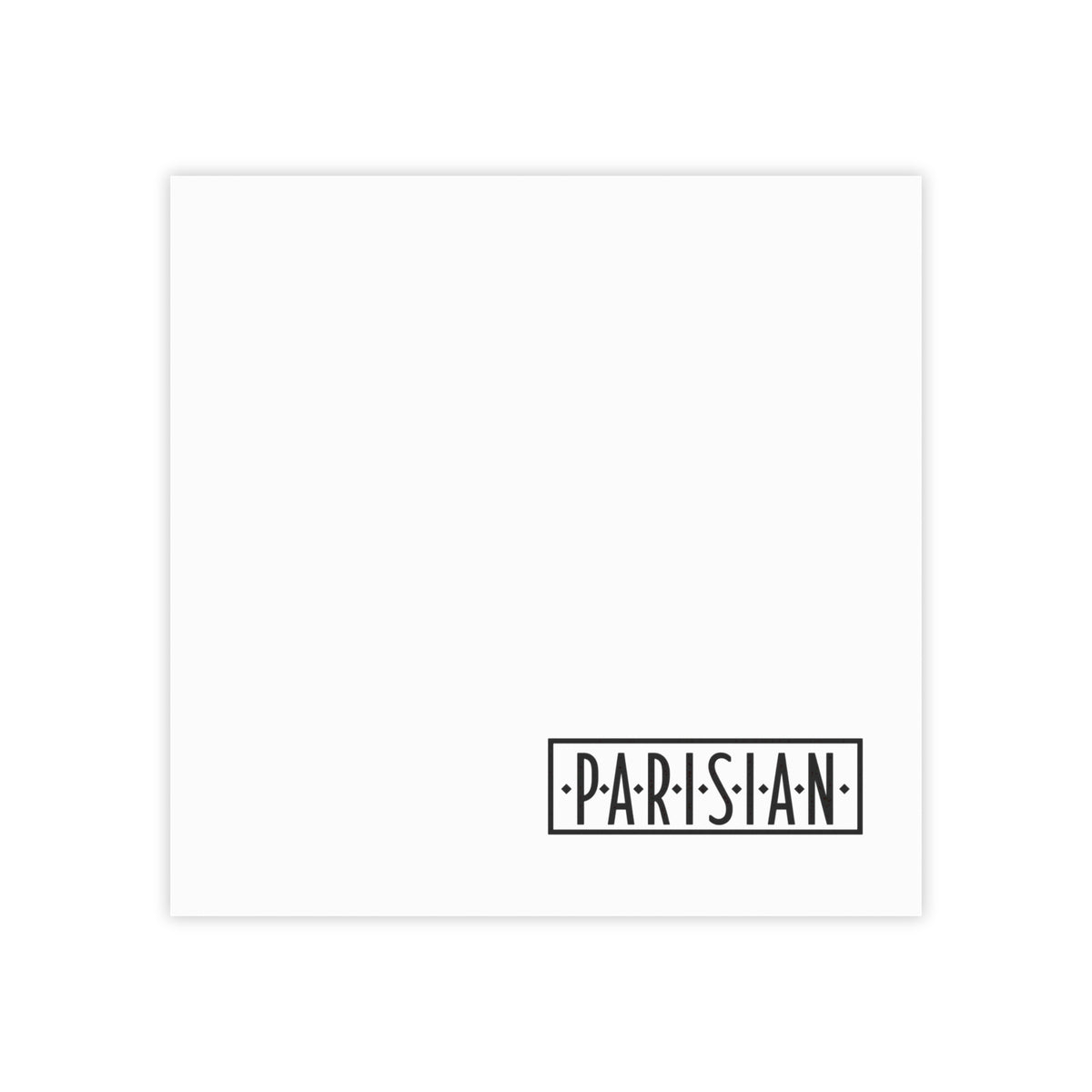 Parisian Sticky Post-it Note Pad