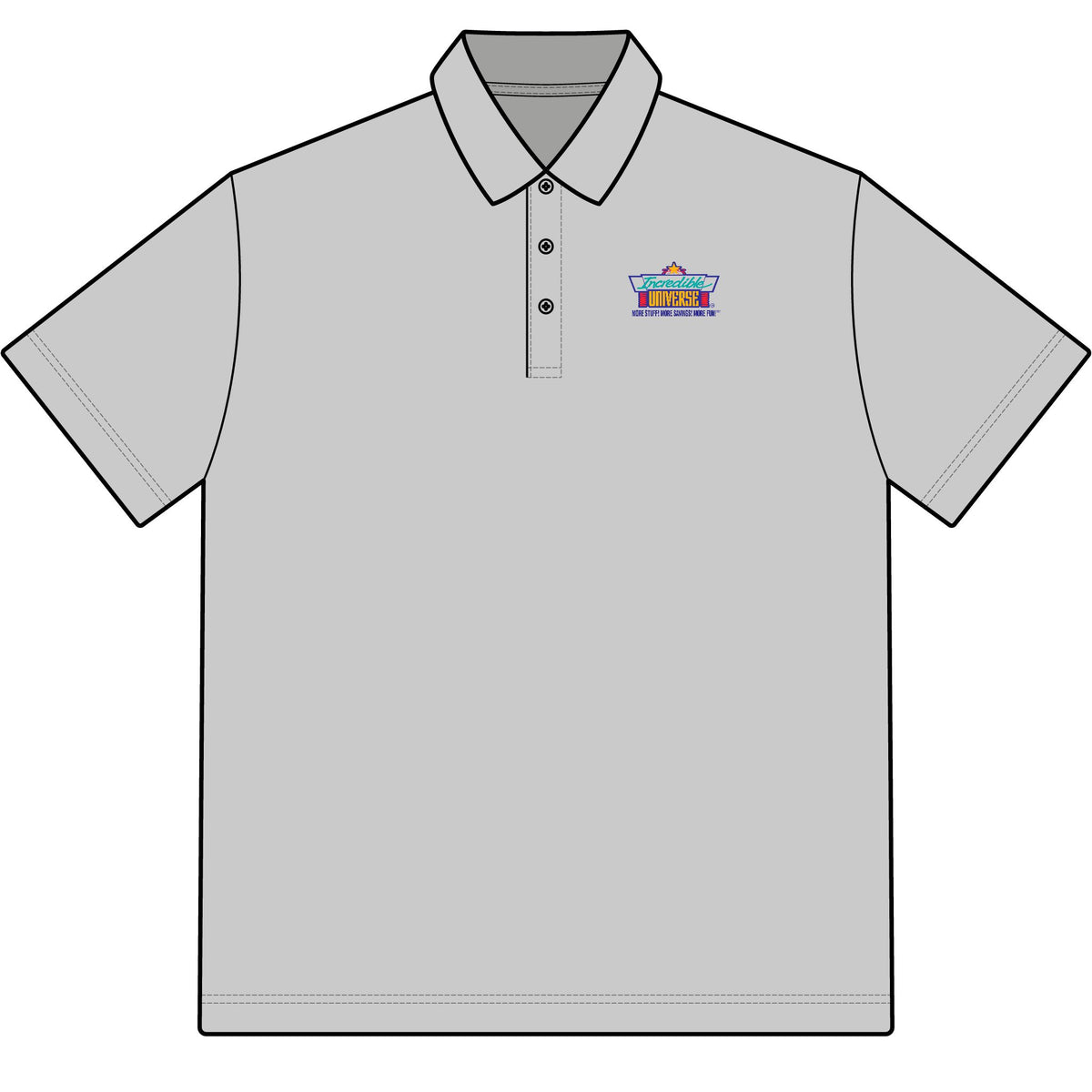 Incredible Universe Cotton Polo Shirt