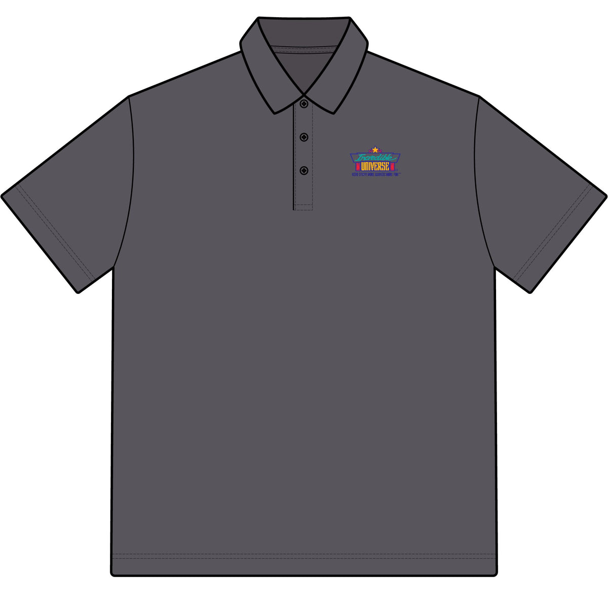 Incredible Universe Cotton Polo Shirt