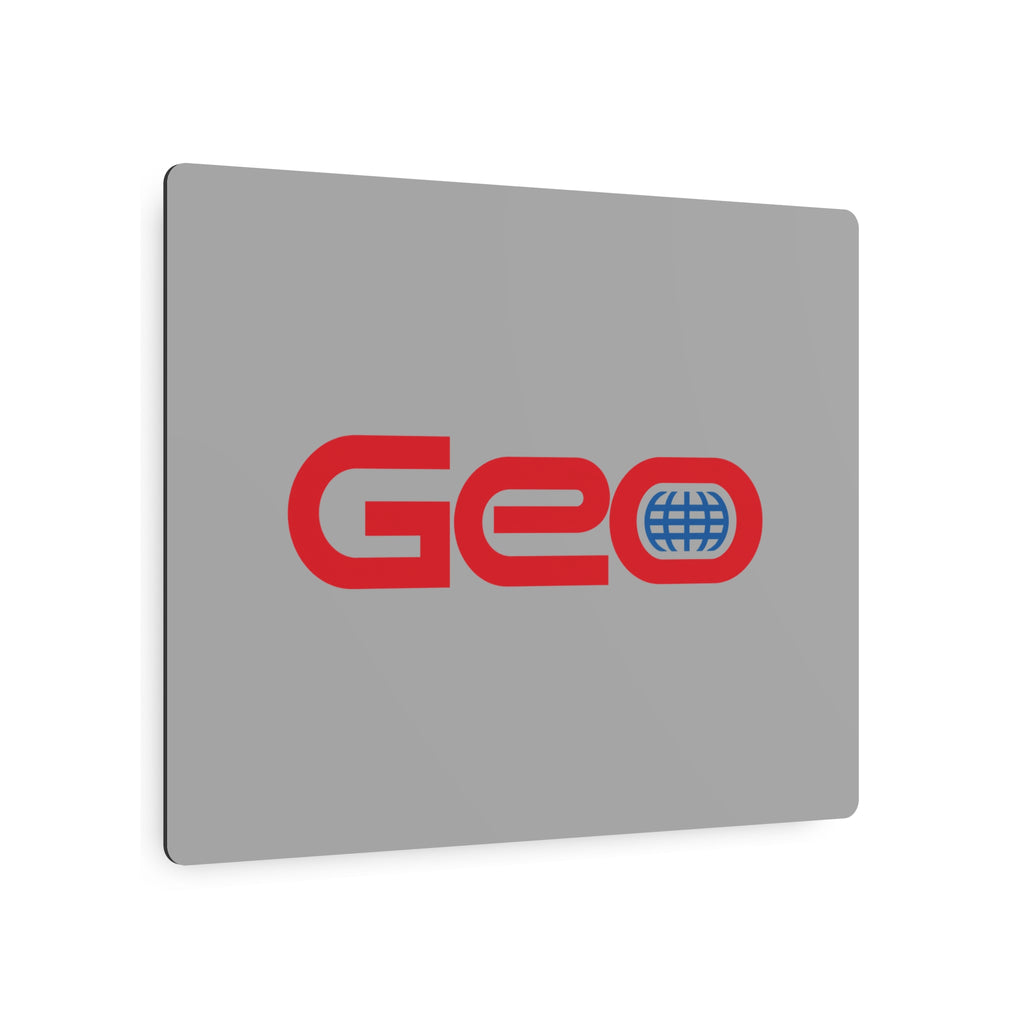 Geo Metal Sign