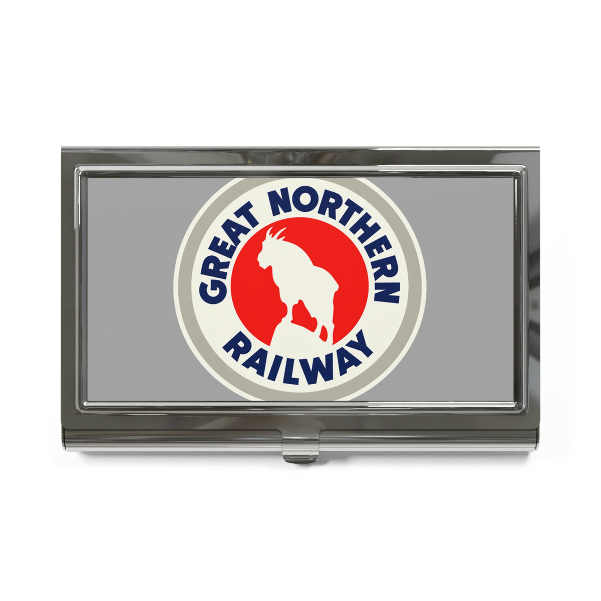 Great Northern Railway Metal Business Card Holder