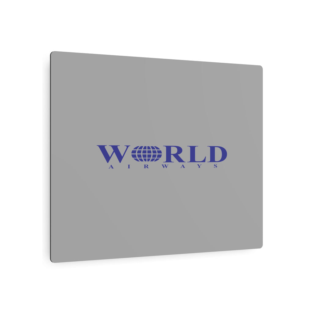 World Airways Metal Sign
