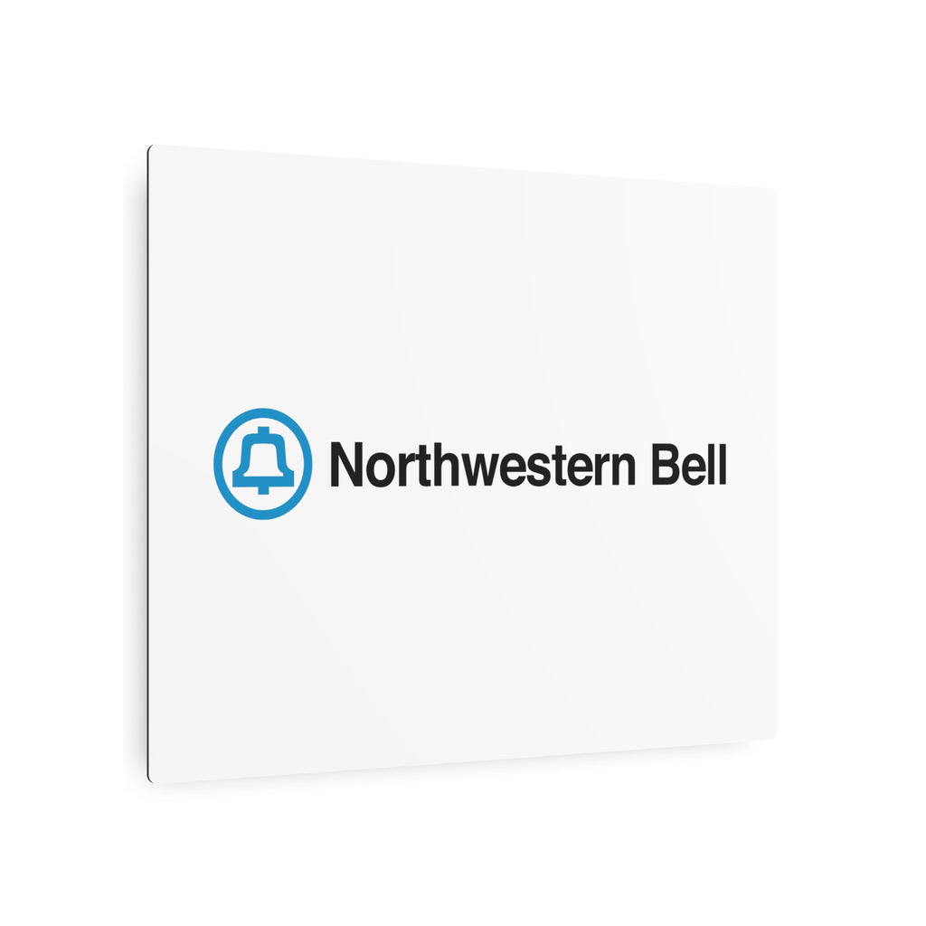 Northwestern Bell Metal Sign