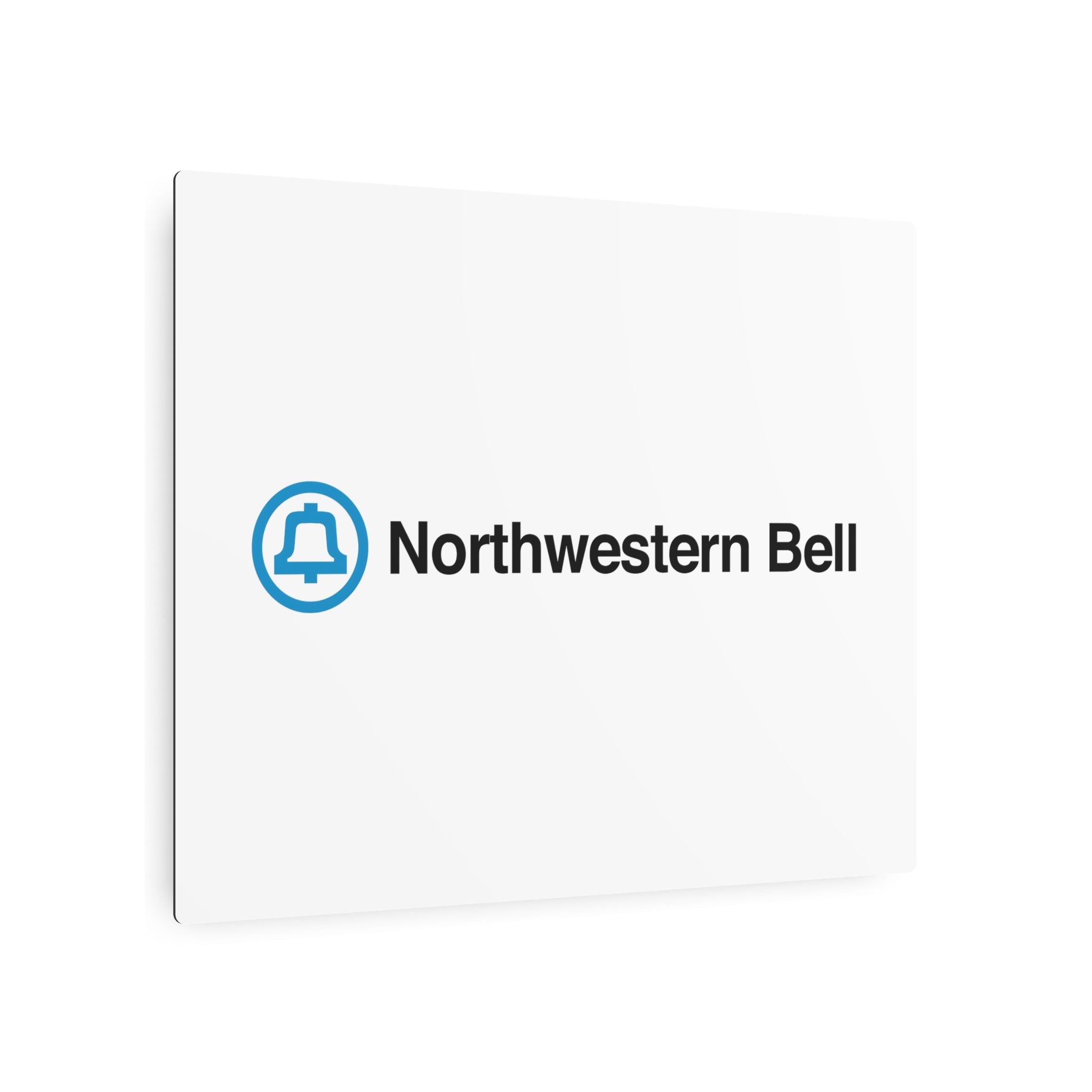 Northwestern Bell Metal Sign
