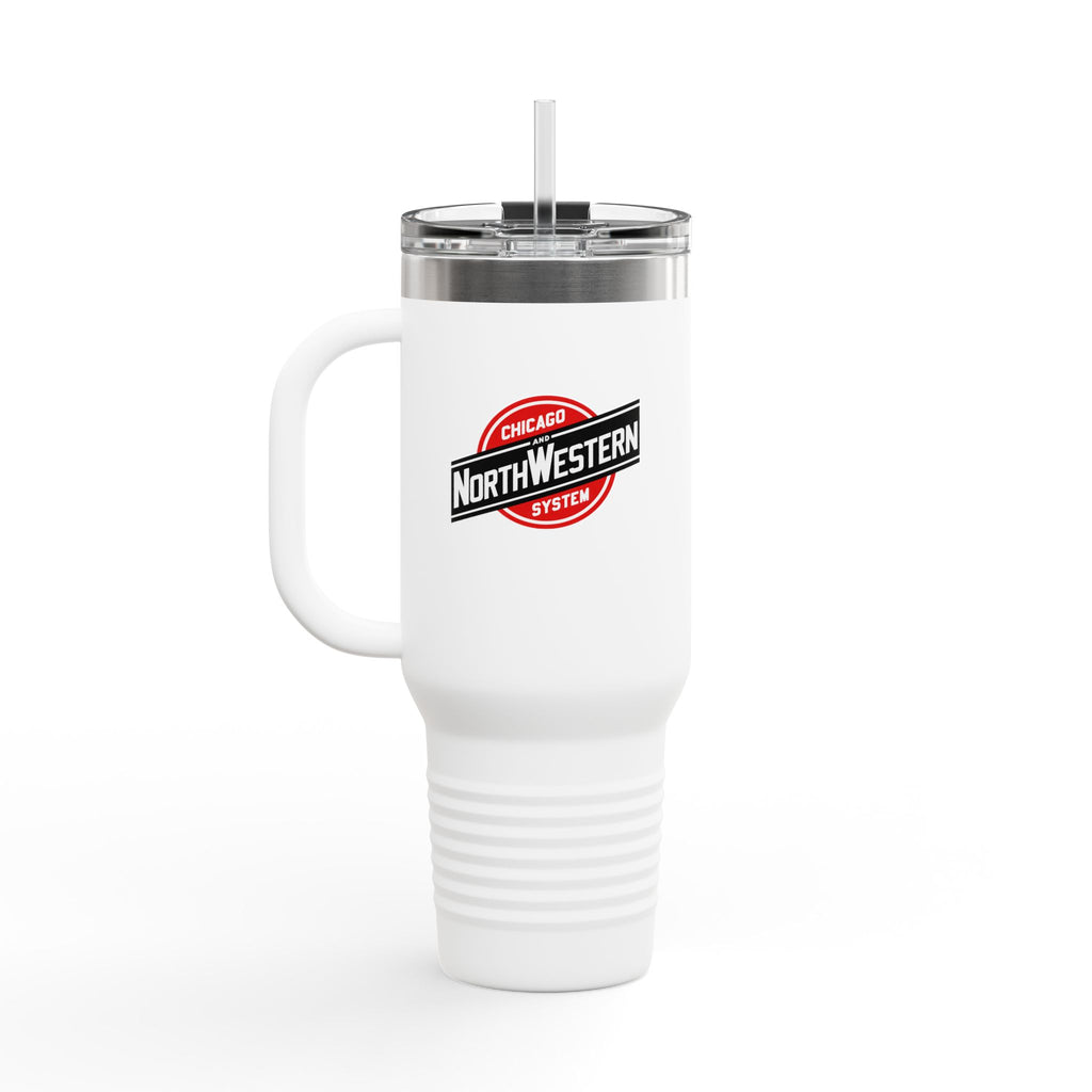 Chicago and North Western Railway 40oz Insulated Travel Mug Stainless Tumbler
