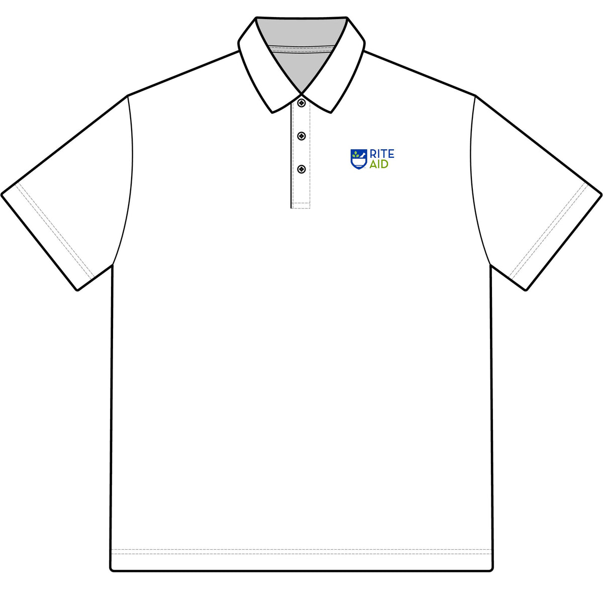 Rite Aid Cotton Polo Shirt