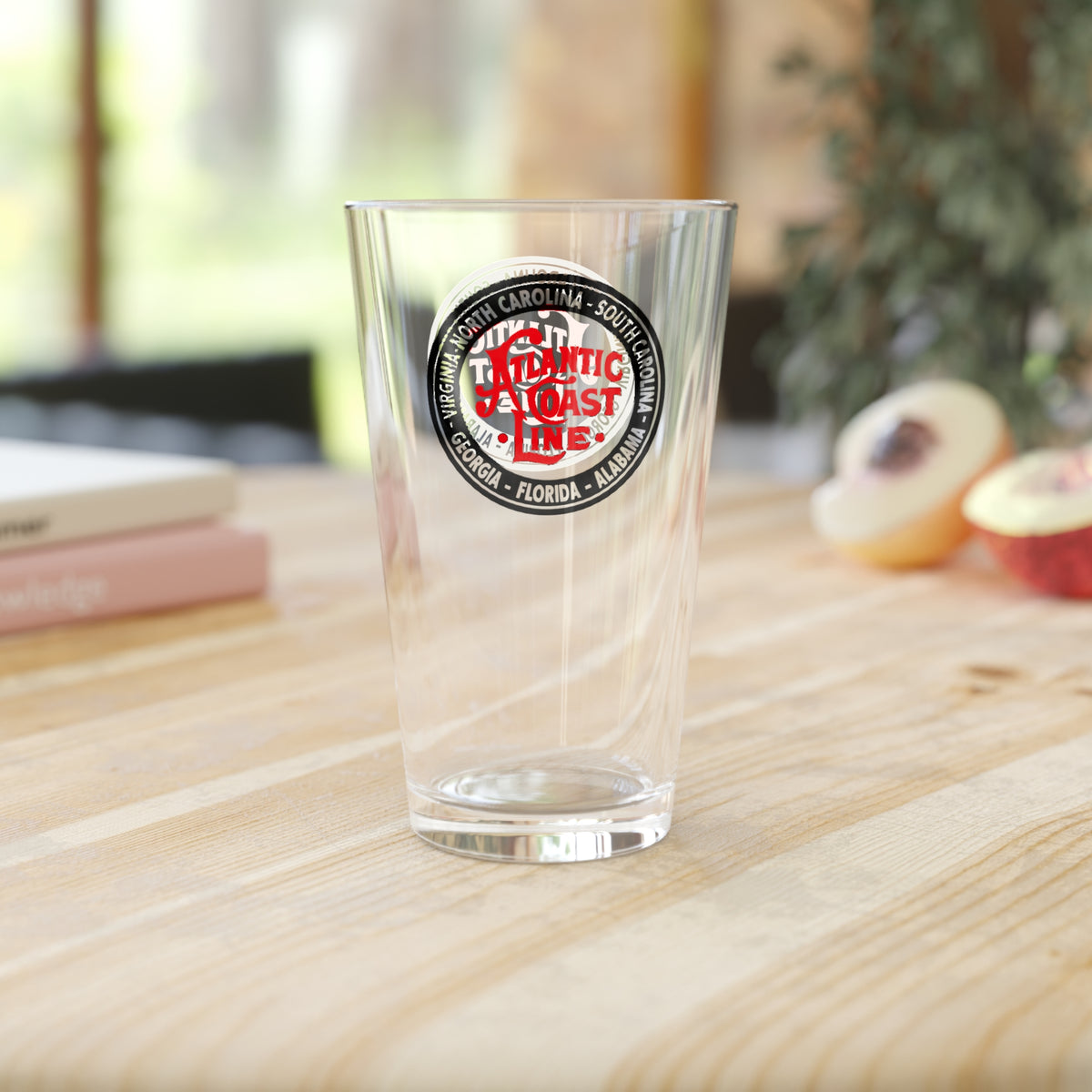 Atlantic Coast Line Railroad 16oz Pint Glass