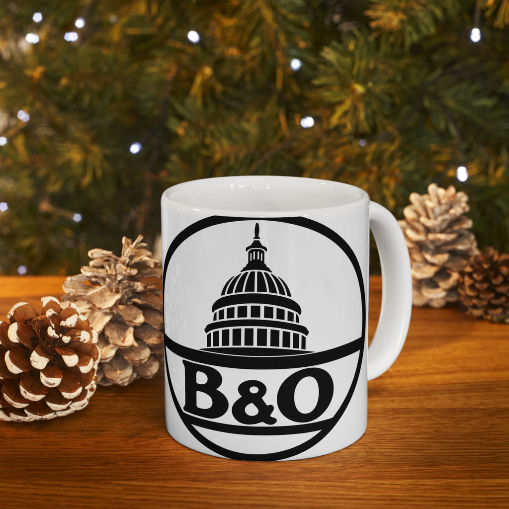 Baltimore and Ohio Railroad Ceramic Coffee Mug