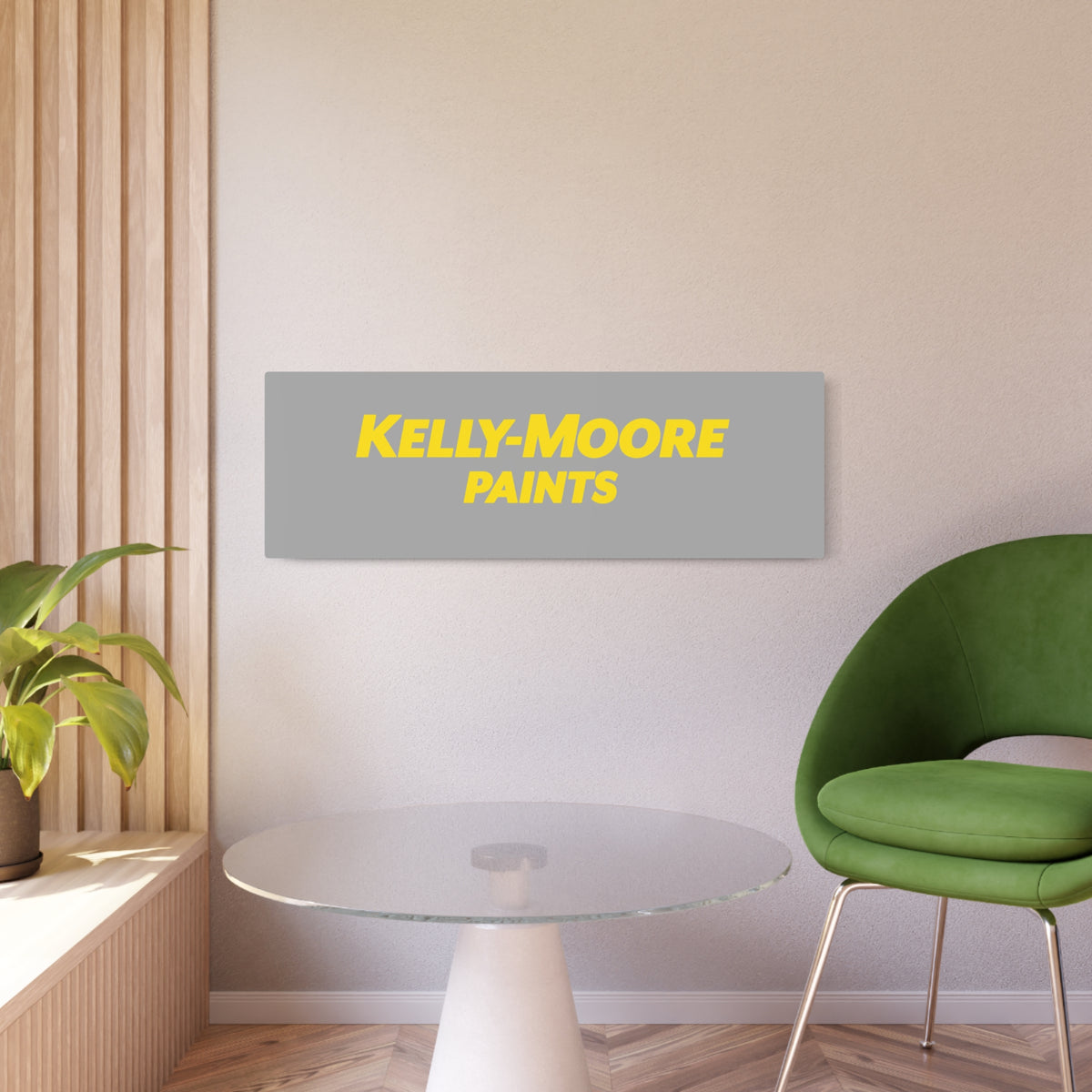 Kelly-Moore Paints Metal Sign