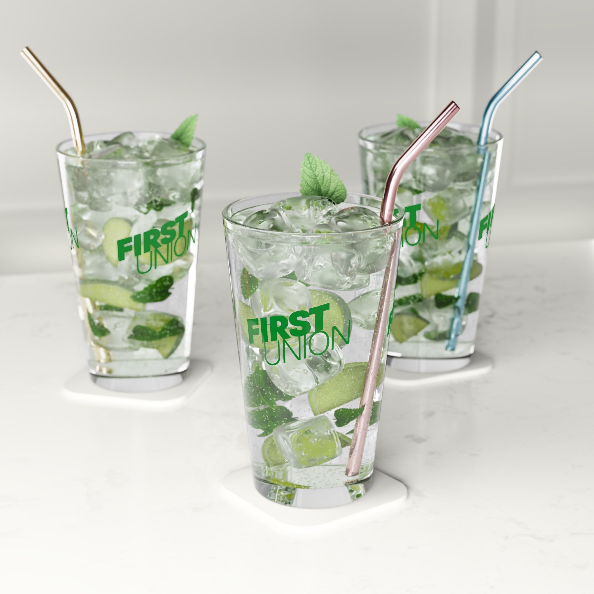 First Union 16oz Pint Glass