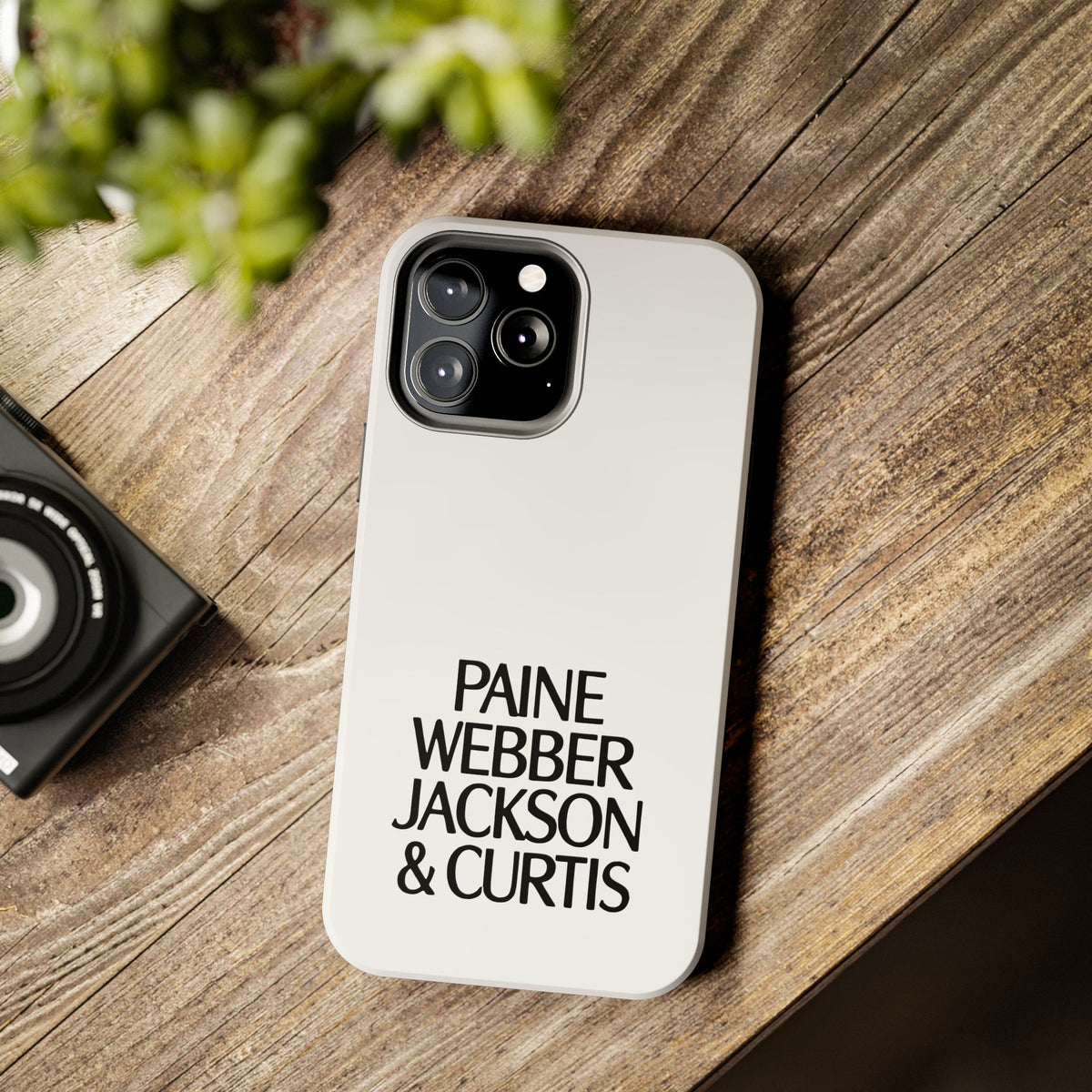 Paine Webber Jackson & Curtis Tough Phone Case