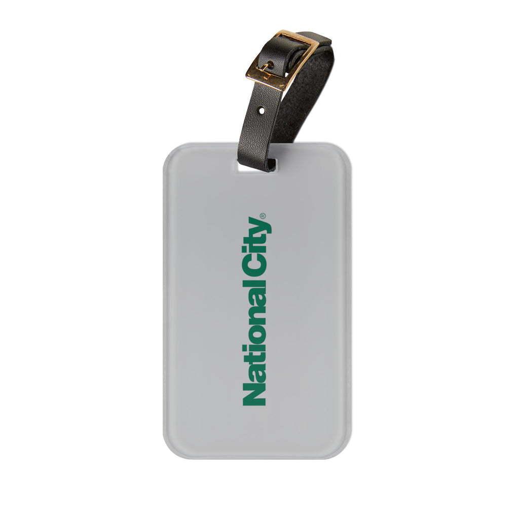National City Bank Luggage Tag