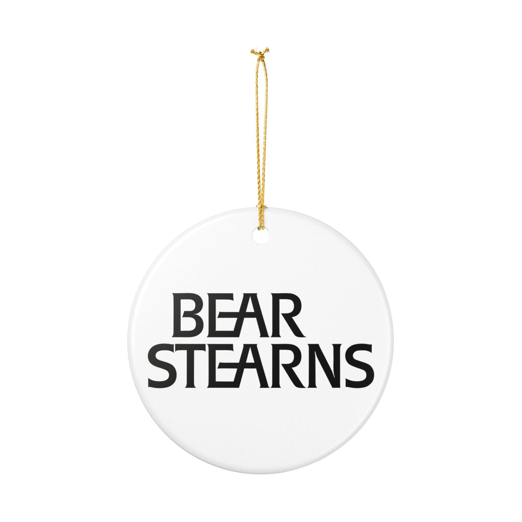 Bear Stearns Ceramic Ornament