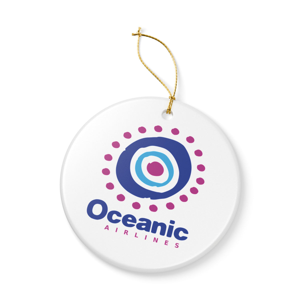 Oceanic Airlines Ceramic Ornament