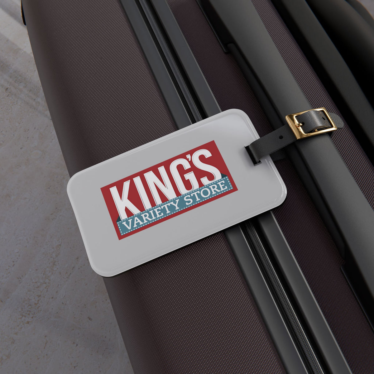 King's Variety Store Luggage Tag