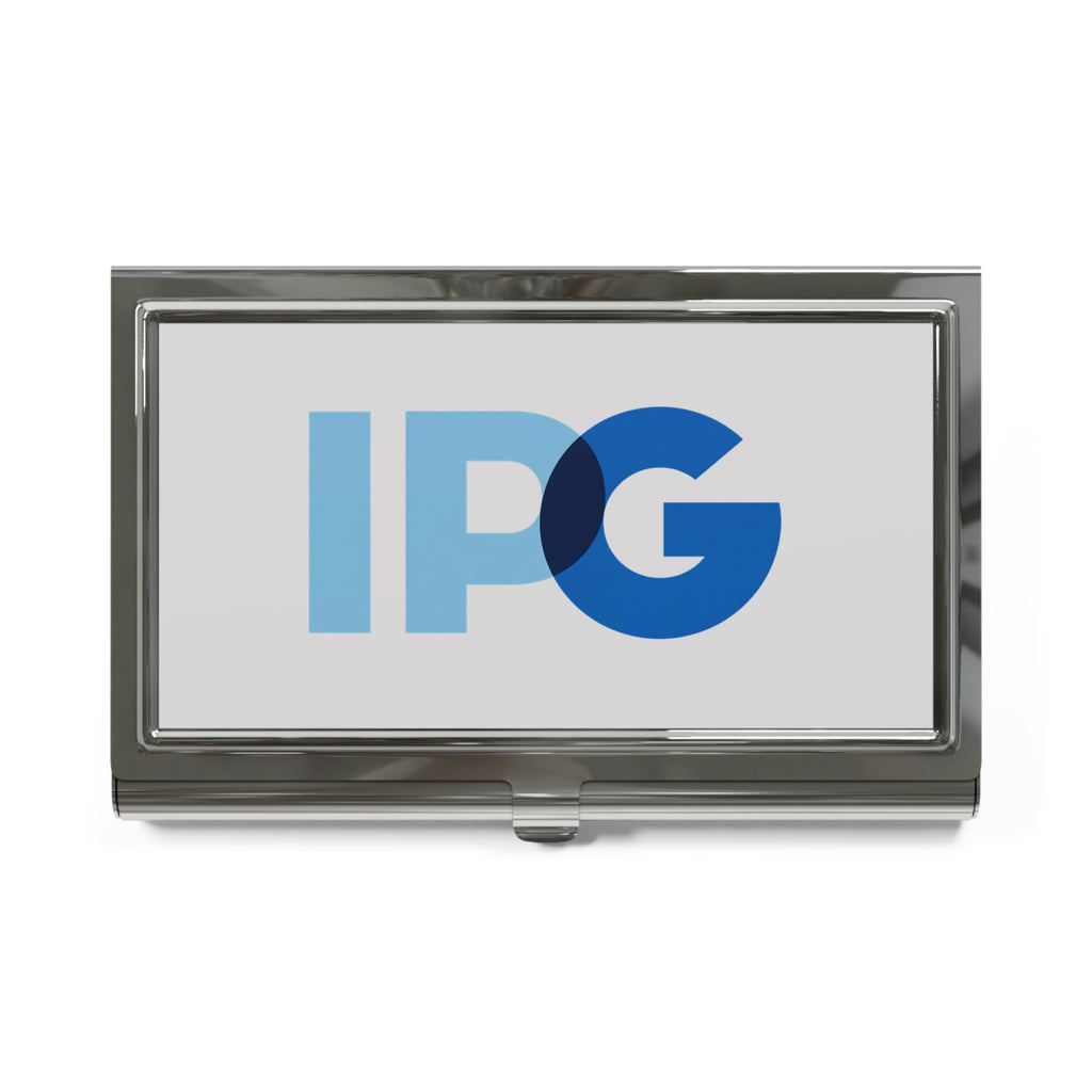 The Interpublic Group of Companies Metal Business Card Holder