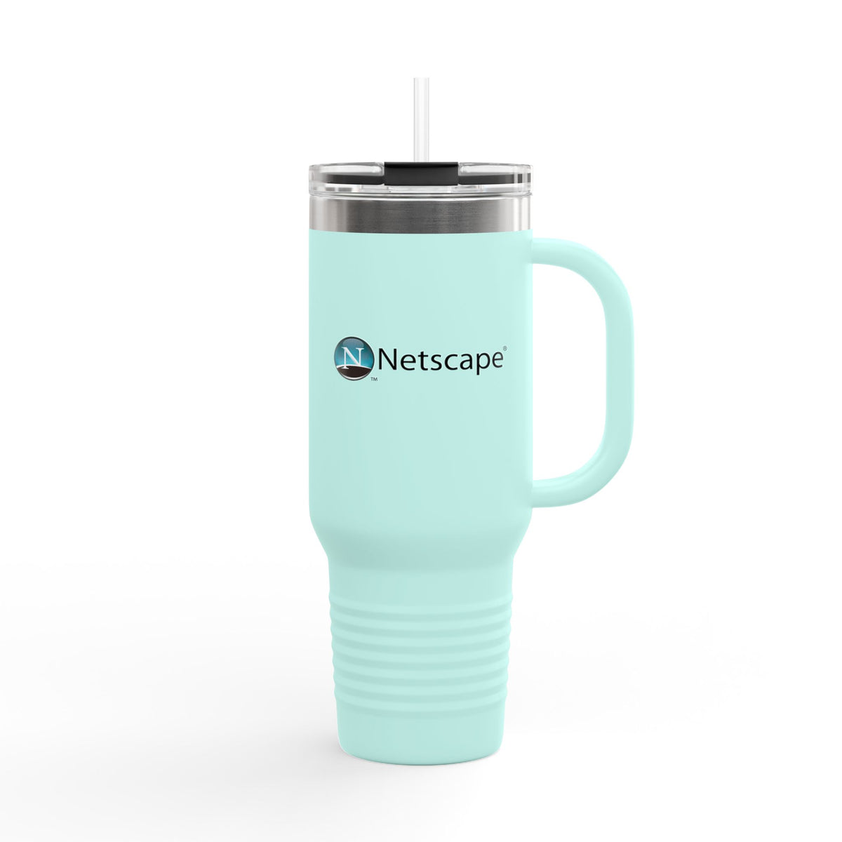 Netscape 40oz Insulated Travel Mug Stainless Tumbler