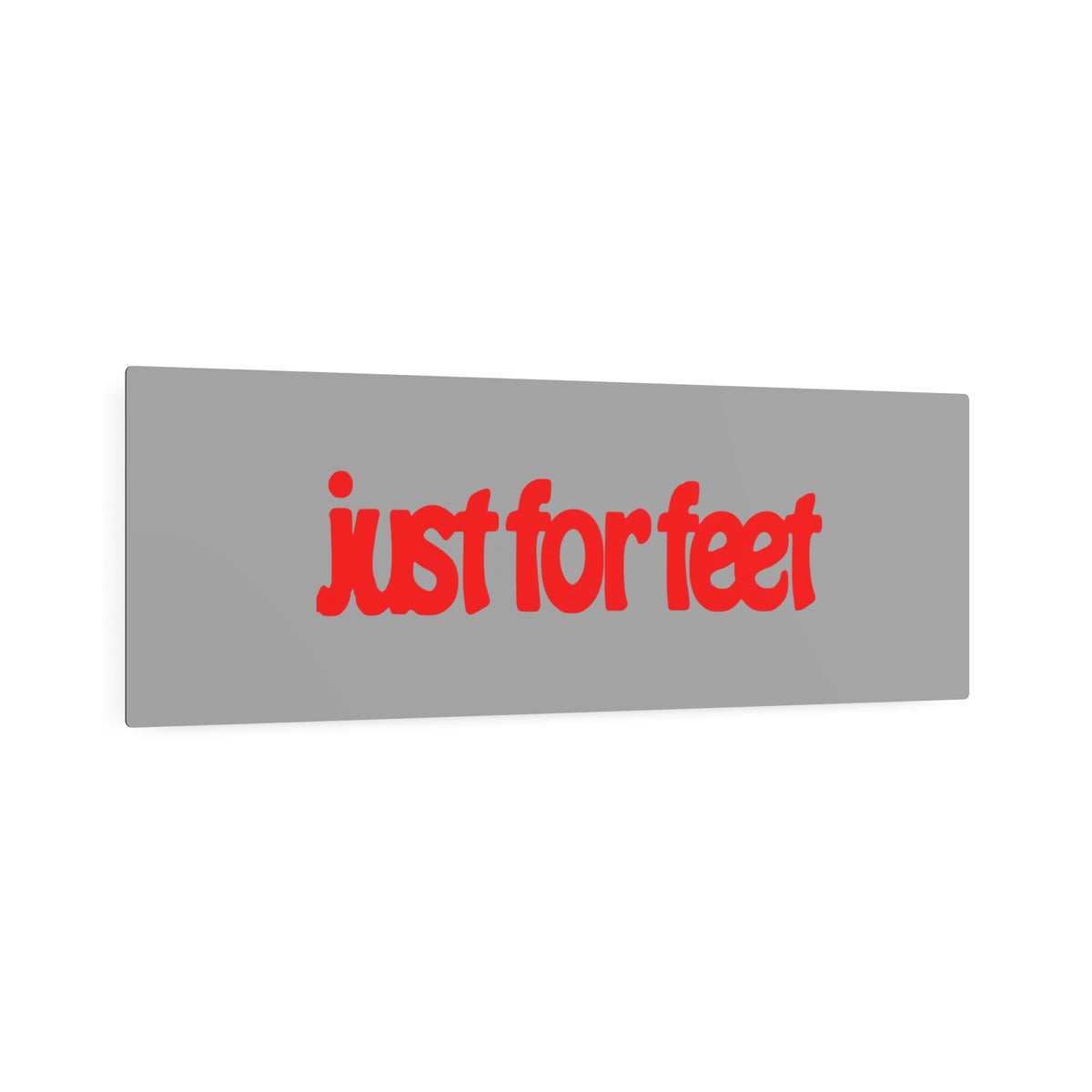 Just For Feet Metal Sign
