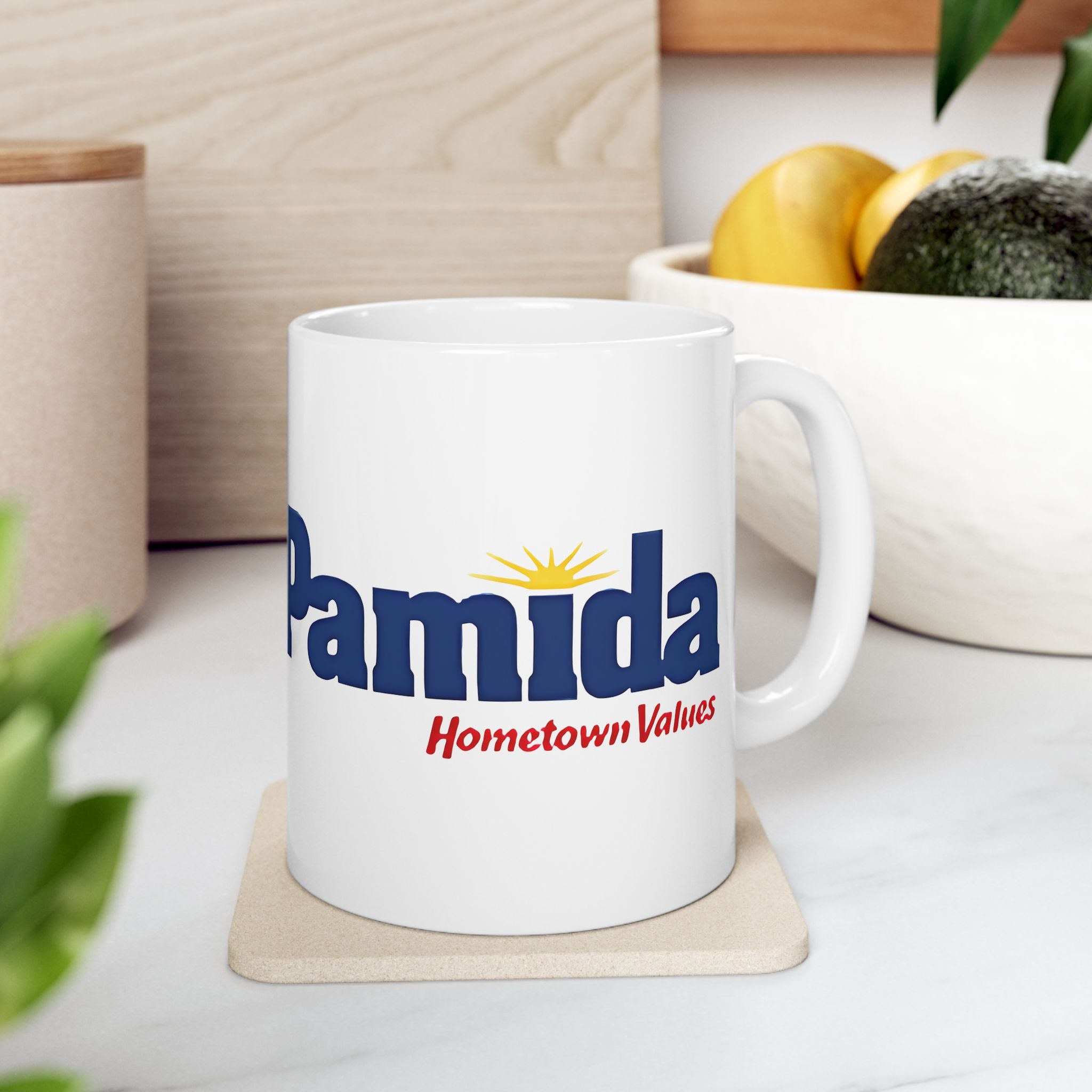 Pamida Ceramic Coffee Mug