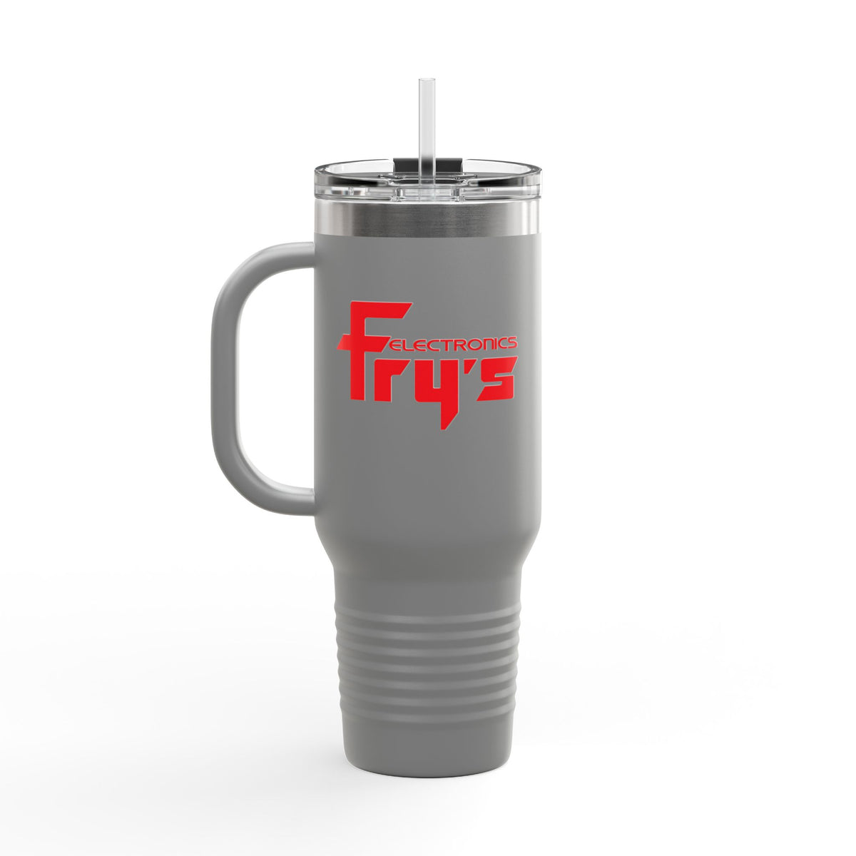 Fry's Electronics, Inc. 40oz Insulated Travel Mug Stainless Tumbler