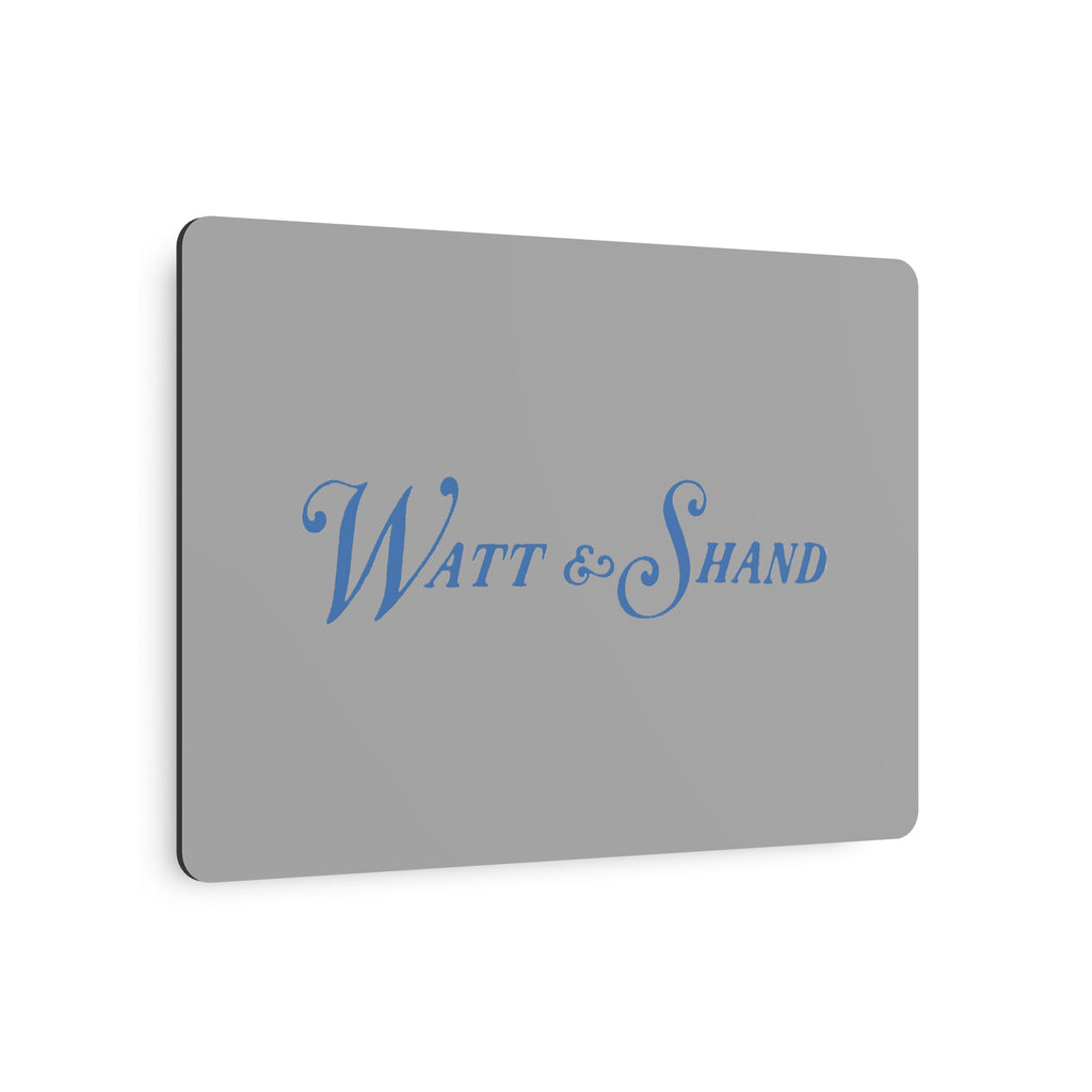 Watt & Shand Metal Sign