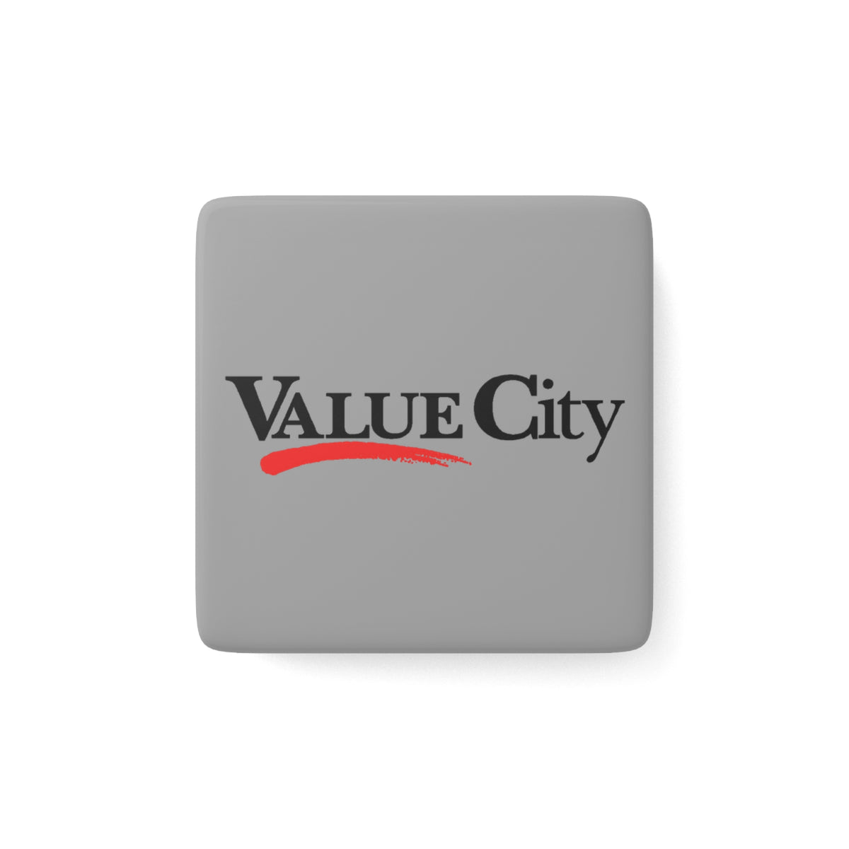 Value City Department Stores Square Porcelain Fridge Magnet