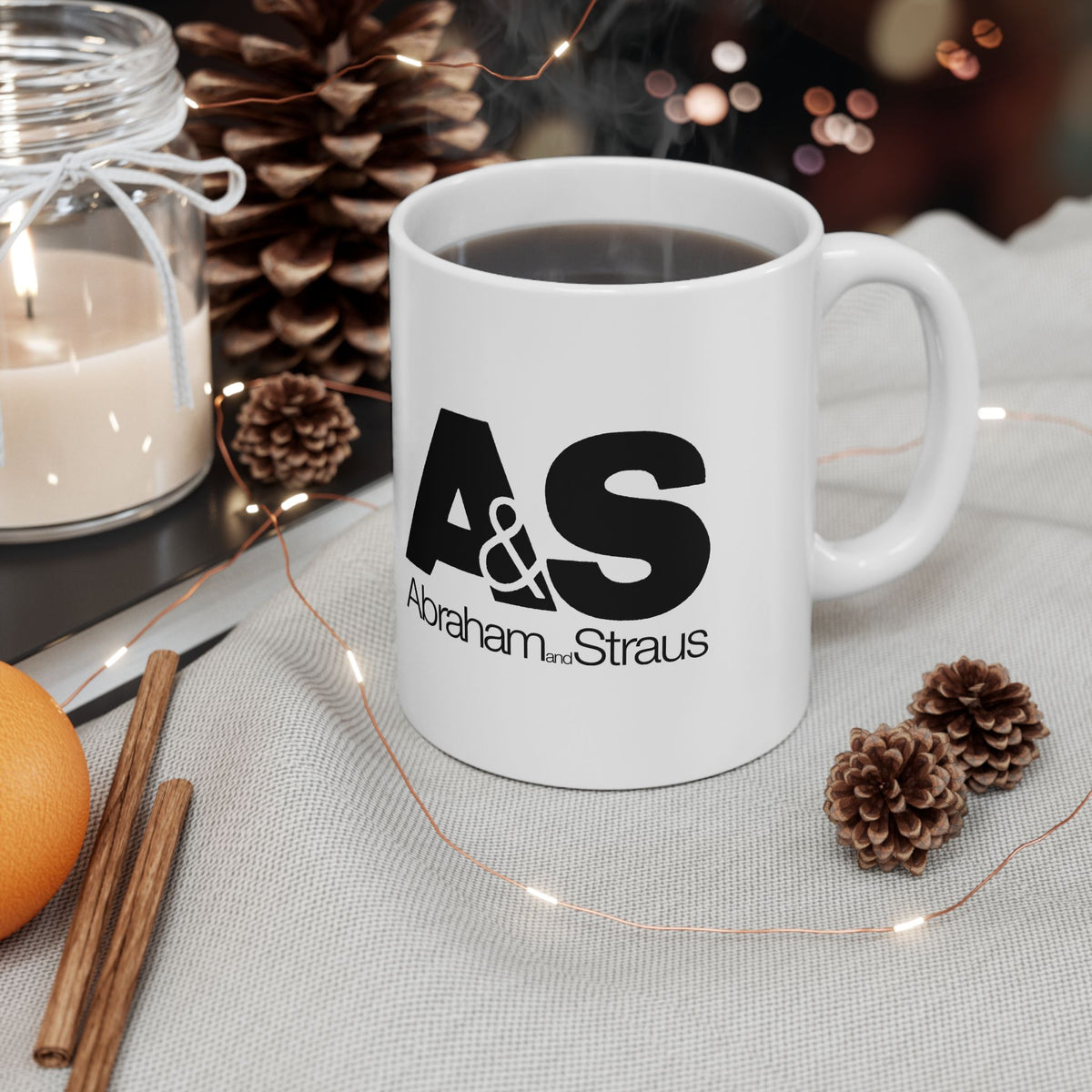 Abraham & Straus Ceramic Coffee Mug