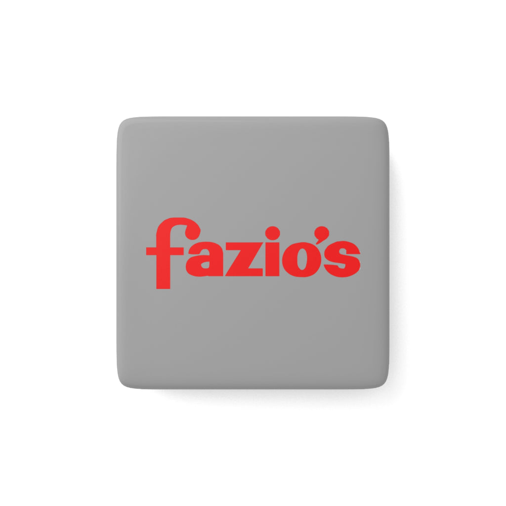 Fazio's (Fisher Foods) Square Porcelain Fridge Magnet