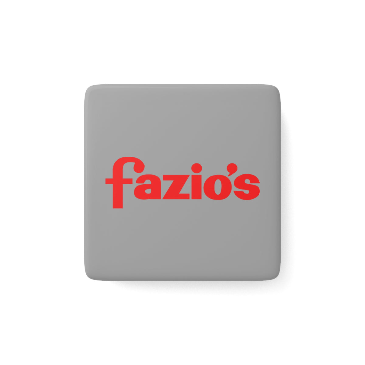 Fazio's (Fisher Foods) Square Porcelain Fridge Magnet