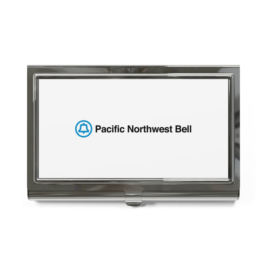 Pacific Northwest Bell Metal Business Card Holder