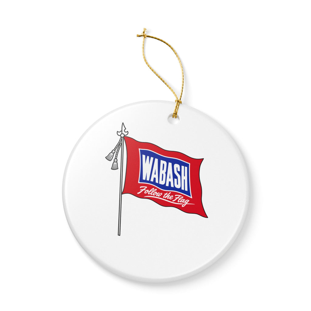Wabash Railroad Ceramic Ornament
