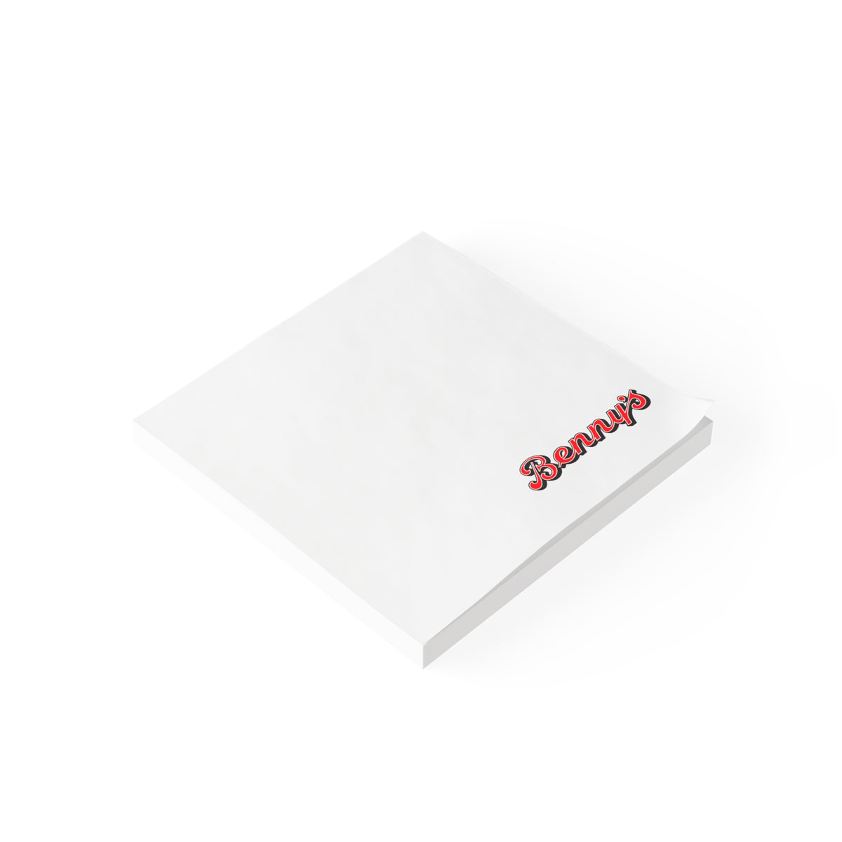 Benny's Sticky Post-it Note Pad