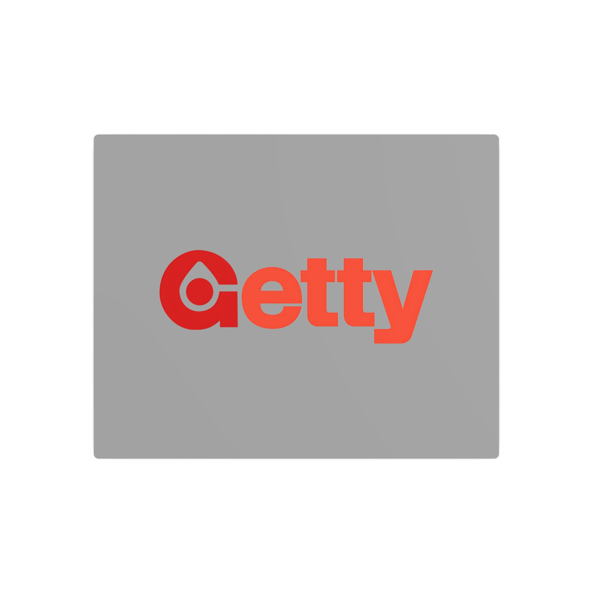 Getty Oil Metal Sign