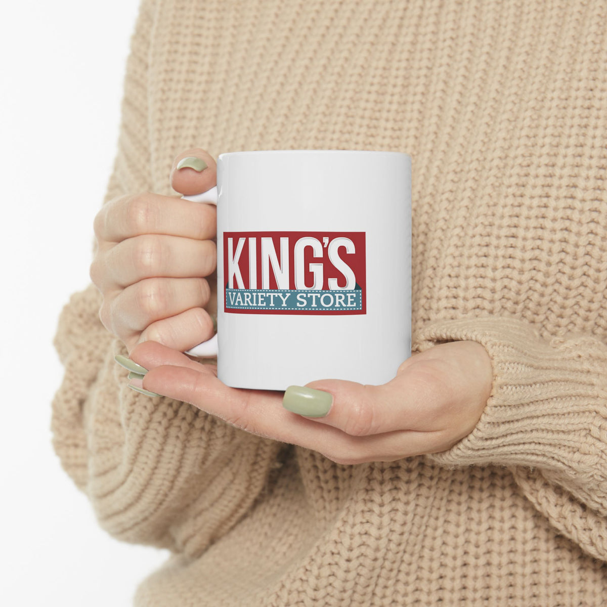King's Variety Store Ceramic Coffee Mug